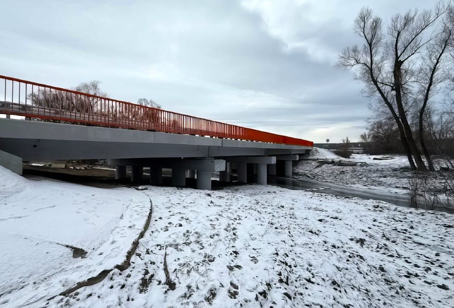 Республика Башкортостан: в Альшеевском районе капитально отремонтирован мост через реку Курсак